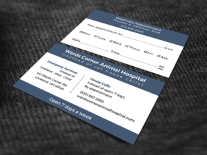 Animal Hospital Business Cards | Visitenkarten-Design von Tripti Ranjan Gain