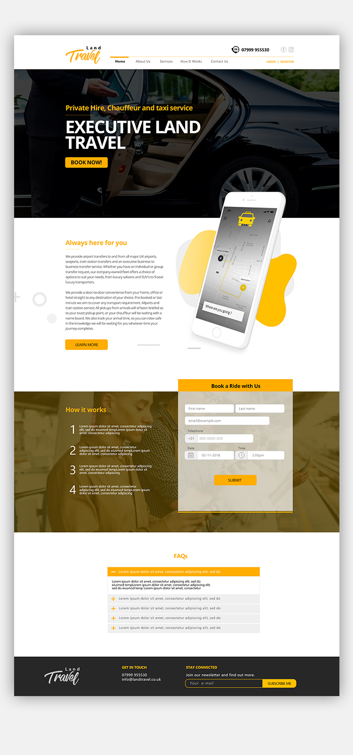 Web Design by Olufemi1on1 for this project | Design #20151282