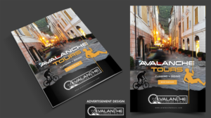 Avalanchetours.com is a mountain biking and climbing  travel  company. We need a advertisement fo... | Werbe-Design von SAI DESIGNS