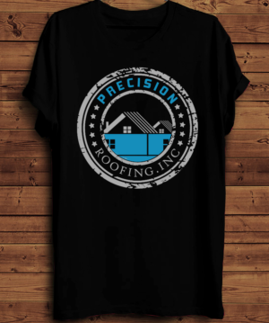 Precision Roofing, Inc. -Shirt Logo | T-Shirt-Design von creative gravity