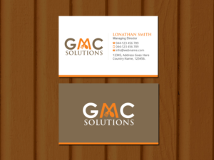 Visitenkarten-Design von Creations Box 2015 für Gmc solutions | Design #20198021