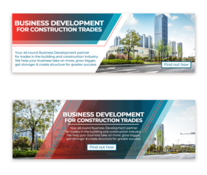 Consulting Business in Trades & Construction needs a website banner | Banner-Design von kpgroup