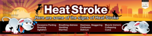 Banner for Vet Hospital 5m x 1.2m - Heat Stroke | Graphic Design by NSP