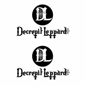 Decrepit Leppard. Death Leppard. Decrepit Haus  | Logo-Design von Creative™