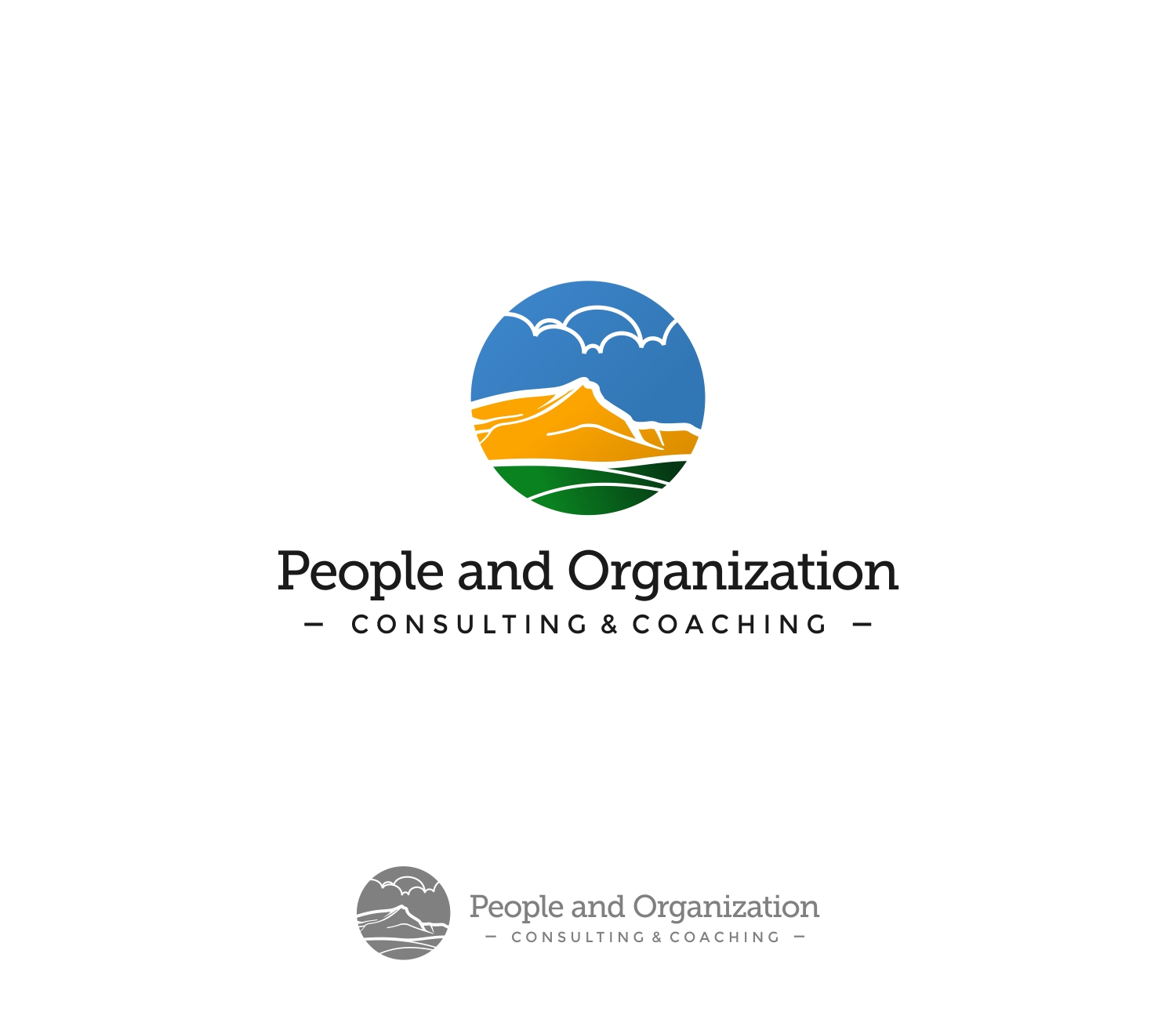 Logo Design by toothless99 for People and Organization Consulting & Coaching | Design #20234998