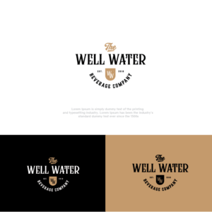 THE WELL WATER BEVERAGE CO. | Logo-Design von Arthy