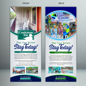 Rack Card 2 sided promoting spring and summer packages for 2019 | Flyer-Design von SAI DESIGNS