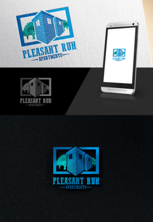 Pleasant Run Apartments or Pleasant Run Apts | Logo Design by AnjelsS