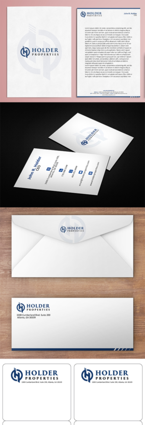 Holder Properties | Stationery Design by anshtoyj