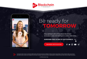 Web Design by Channel Studio for Blockchain Today Content services LTD | Design #20323851