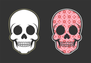 Need a Skull Designed for our Women's Boutique | Graphic Design by D'Mono