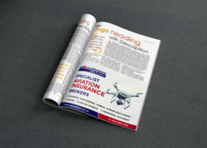 Austbrokers Aviation - Insurance Brokers - Half page magazine ad. | Newspaper Ad Design by ecorokerz