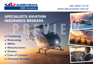 Austbrokers Aviation - Insurance Brokers - Half page magazine ad. | Newspaper Ad Design by Alaya