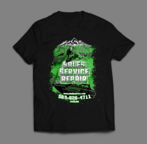 Cool shirt design for snowmobile SxS dealer | T-Shirt-Design von SAI DESIGNS