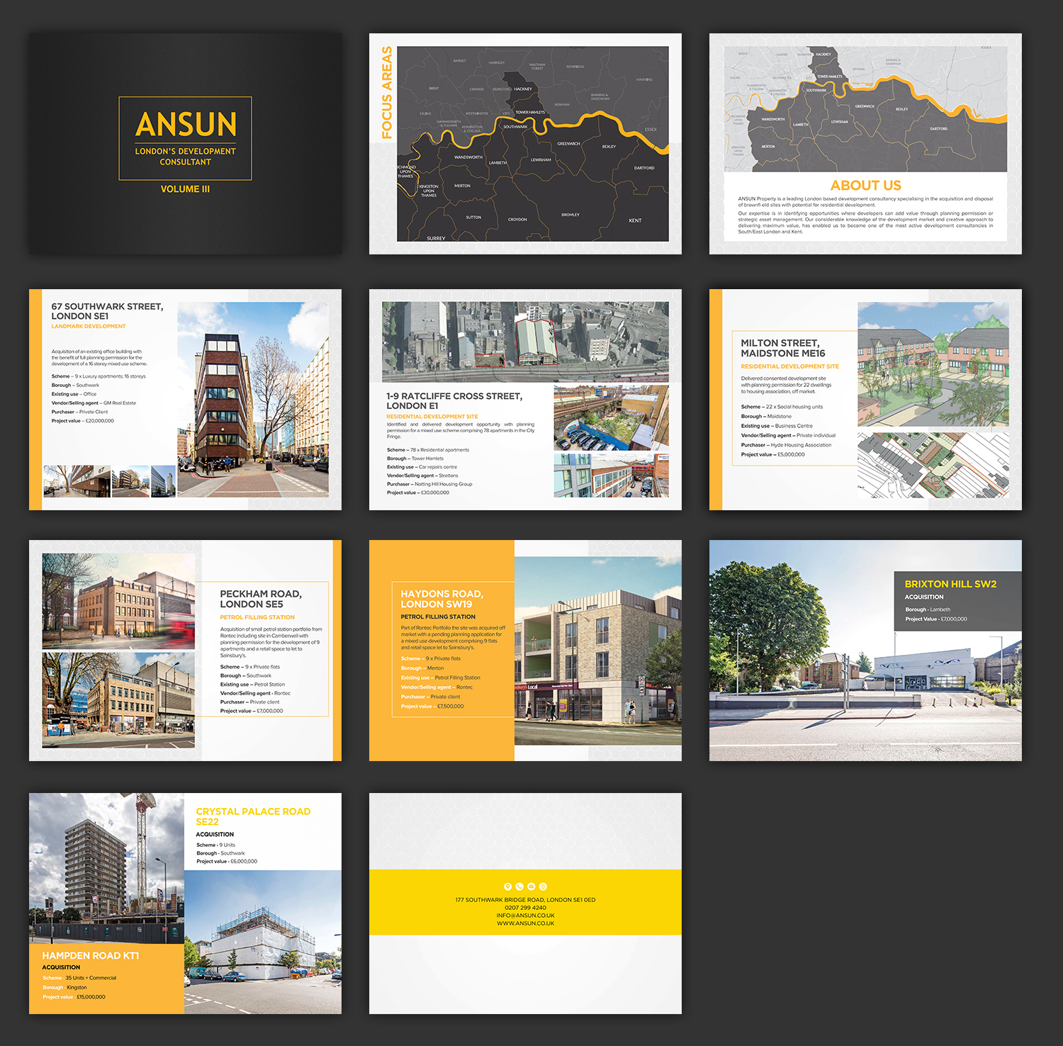 Brochure Design by SAI DESIGNS for ANSUN Property | Design #20380386