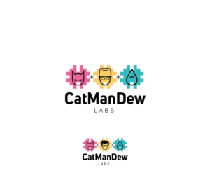 The name of the company is called Catmandew Labs | Logo-Design von Grapi