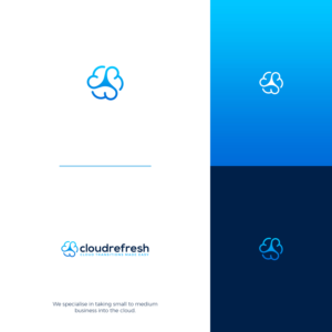 cloud refresh, cloud transitions made easy | Logo Design by JohnM.