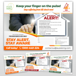 AussieNRG and EBG Alert insert/flyer | Flyer Design by angelcolmenares3