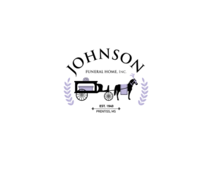 Johnson Funeral Home, Inc., Est. 1940; Prentiss, MS | Logo Design by Grapi