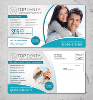 Top dental* | Postkarten-Design von alex989