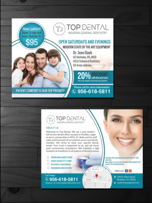 Top dental* | Postkarten-Design von innovative earth