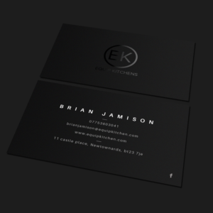  ek . equip kitchens | Business Card Design by Sandaruwan