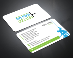 Business Card Design by Pictorial for Rope Access Industry | Design #20330394