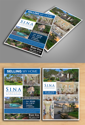 Selling my Home Flyer | Brochure Design by ecorokerz