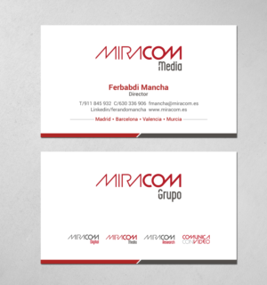 Business Card Design by chandrayaan.creative for Open Circuit Television Producciones S.L. | Design #20350029