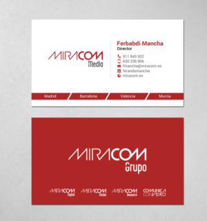 Communication and Marketing agency needs a new presentation card | Business Card Design by chandrayaan.creative