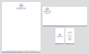 Letter and Envelope Design For Metropolitan Realty | Stationery Design by MIND