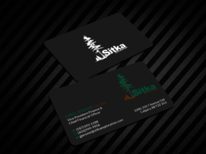 Business Card Design by Creations Box 2015 for Wine Club - Sitka Exploration Ltd. | Design #20353685