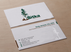 Business Card Design by chandrayaan.creative for Wine Club - Sitka Exploration Ltd. | Design #20348506