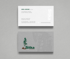 Business Card Design by logodentity for Wine Club - Sitka Exploration Ltd. | Design #20347193