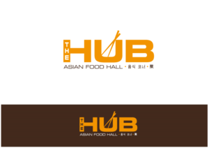 The Hub, Asian Food Hall, ?? ??, ? | Logo Design by Nigel B