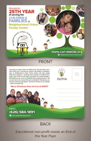 Educational non-profit needs an End of the Year Flyer | Flyer Design by ARTOGRAPHY