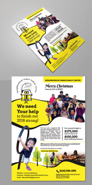 Educational non-profit needs an End of the Year Flyer | Flyer Design by BLUE WINGS