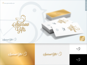 Sparrow Gift, Hampers and Treasures | Logo-Design von Raoul Camion