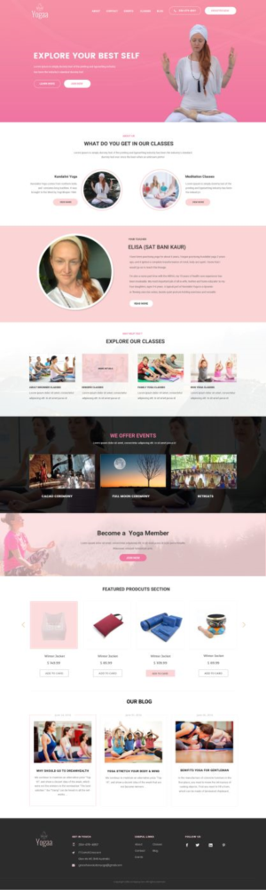 Graceful Evolution yoga, meditation & wellness | Web Design by WebPixel