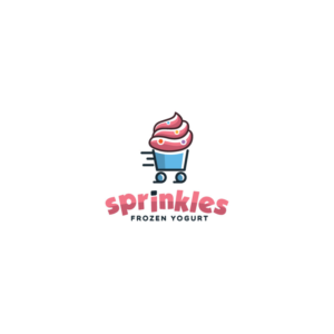 Sprinkles Frozen Yogurt | Logo-Design von ecorokerz