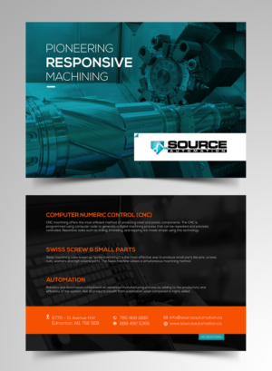 Flyer Design by ecorokerz for Source Automation Inc | Design #20389838