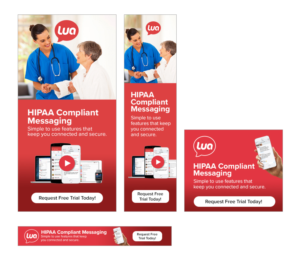 Healthcare Texting App - Web Ads  | Banner Ad Design by IG Creative Solutions