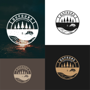 Dufours Campground | Logo-Design von zatsukiki