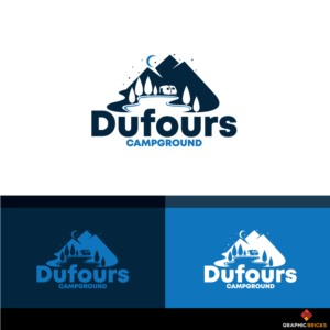 Dufours Campground | Logo-Design von Graphic Bricks