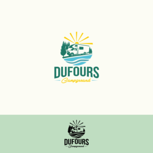 Dufours Campground | Logo-Design von Basksh Designs