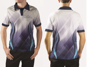 Team  Triathlon Polo Shirt Design | T-shirt Design by SAI DESIGNS