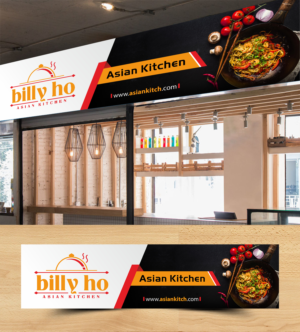 Asian Restaurant needs a sign and logo design | Signage Design by ecorokerz