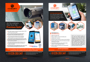 A D Security Flyer - Security Based Company | Flyer Design by SAI DESIGNS