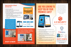 A D Security Flyer - Security Based Company | Flyer Design by meet007