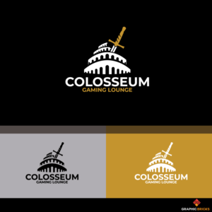 Colosseum Gaming Lounge | Logo-Design von Graphic Bricks